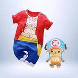 Pack Trio Tenues Bébé Luffy, Zoro & Chopper – Mini Mugiwara – One Piece